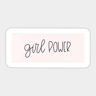 GIRL POWER Sticker